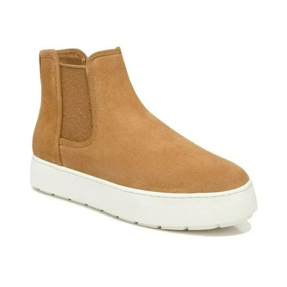 Vince Warren Women's Tan Suede Size 10 M - Picture 1 of 5